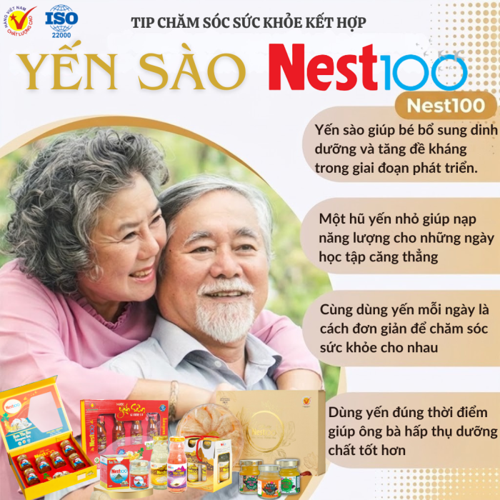 Yến sào đối với người lớn tuổi