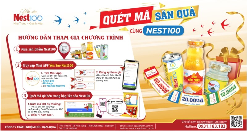 Quét Mã Săn Quà - Rước Lộc Về Nhà Cùng Nest100