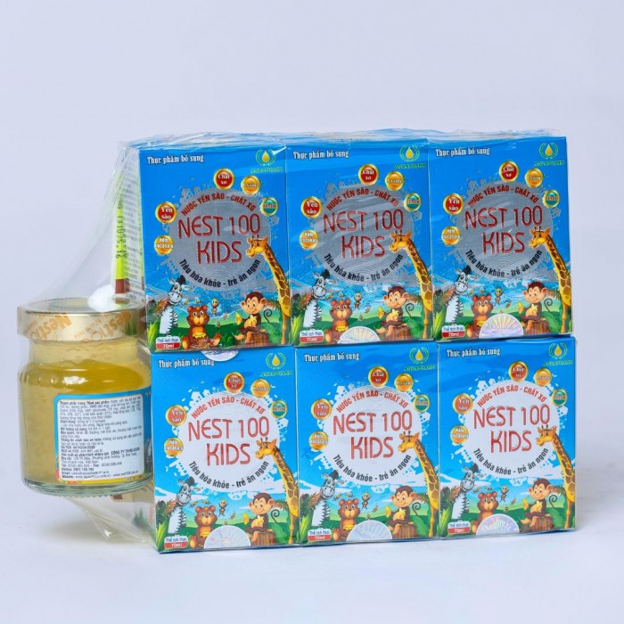 [Lốc 6 lọ 70ml] - Nest100 kids chất xơ - Giúp tiêu hóa khỏe